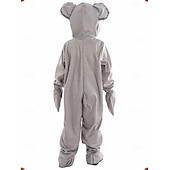 billige Gutte Kostymer-Eventyr Dyr Koala Kigurumi-pysjamas Onesies Cosplay Gutt Jente Barne Ytelse Pedagogisk utkledning Kle deg ut på skolearrangementet Halloween Karneval Verdens bokdag Enkelt karnevalskostyme