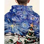 cheap Boy&#039;s 3D Vision &amp; Geometry-Boys&#039; 3D Graphic Hoodie Long Sleeve Spring Fall Fashion Streetwear Kids 4-12 Years Hooded Outdoor Casual Daily Regular Fit