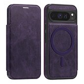 economico Altre cover per cellulari-telefono Custodia Per Google Pixel 9 Pro Pixel 9 Pro XL Pixel 8 Pro Pixel 8 Pixel 9 Pixel 9a Custodia ad adsorbimento magnetico Custodia a Flip Supporta la Ricarica Wireless Slot per Carte Resistente