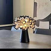 お買い得  ベッドサイドランプ-LEDテーブルランプ モダンな温白色ベッドサイドテーブルランプ。リビングルーム、寝室、オフィス、ベッドサイドキャビネット、本棚などに最適です。