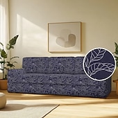 economico Copridivano-Copridivano in 100% cotone, adatto per divano Bårslöv, copridivano trapuntato con piante floreali