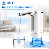 economico Accessori per bicchieri-Distributore d&#039;acqua elettrico pieghevole, pompa per bere ricaricabile tramite USB, pompa per acqua portatile one-touch con beccuccio pieghevole per casa, ufficio, esterno