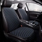 voordelige Autostoelhoezen-1 set leren autostoelhoezen minimalistische zitkussen slijtvast en duurzaam vier seizoenen algemene autostoelen