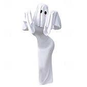 levne Duchové a Sklizňové-Duch Strašidelná nevěsta předvečer Všech svatých Šaty Cosplay kostým předvečer Všech svatých Dospělé Dámské předvečer Všech svatých Plesová maškaráda Den smrti Karneval Výkon předvečer Všech svatých