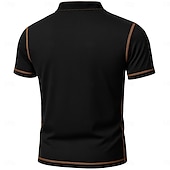 Χαμηλού Κόστους Casual Tee Henley-Ανδρικά Πουκάμισο Henley Κοντομάνικα Henley Top Κοντομάνικο Συμπαγές Χρώμα Σκέτο Μονόχρωμη Μοντέρνα Υψηλής Ποιότητας Καθημερινό Μπλοκ χρωμάτων Κουμπιά Σκέτο Χένλι ΕΞΩΤΕΡΙΚΟΥ ΧΩΡΟΥ Causal Καθημερινά