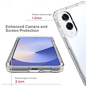 olcso Samsung-tokok-telefon Ügy Kompatibilitás Samsung Galaxy S25 S25 él S24 S23 Ultra Plus A16 A25 Fekete tok Átlátszó Ütésálló TPU PC