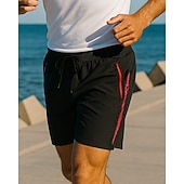 Недорогие Беговые шорты-Муж. Шорты для бега спортивные штаны Эластичный пояс Шорты Повседневные Для занятий спортом Лето Быстровысыхающий Легкость Эластичный Дышащий Теннис Гольф Бег Стандартный Спортивная одежда