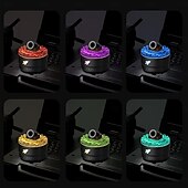 economico lampada da comodino-Umidificatore Cannon Blast - Diffusore ultrasonico silenzioso con 7 opzioni di colore, erogatore di vapore atomizzato per la casa &amp;umidificatore per camera da letto 110 V/220 V, capacità serbatoio