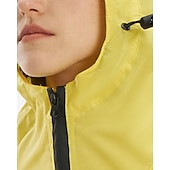 cheap Outdoor Jackets-Men's Women's Hiking Jacket Rain Coat Outdoor Waterproof Windproof Quick Dry Lightweight Hiking Outfits Hiking Clothes Autumn / Fall Raincoat Camping / Hiking / Caving Patchwork Black Yellow Pink