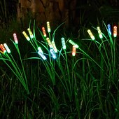 levne Zahradní osvětlení-2ks solární světluška zahradní světlo bublina rákos kymácející se trávník světlo pro terasu dvůr verandu garáž chodník sváteční krajinná dekorace