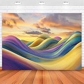 cheap Landscape Tapestry-Landscape Mountain Hanging Tapestry Wall Art Large Tapestry Mural Decor Photograph Backdrop Blanket Curtain Home Bedroom Living Room Decoration