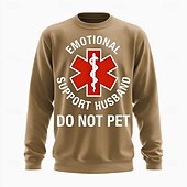 olcso Vicces kapucnis pulóverek-Férfi Vicces szleng Pulóver Pulóver Kapucnis pulóver Terített nyak Divat 3D nyomtatás Fekete Rubin Crewneck 3D Minden évszak Tervező