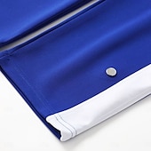 preiswerte Sweatpants-Herren Jogginghose Jogginghose mit weitem Bein Hose Trainingshose Gerade geschnittene Sweatpants Kordelzug Elastischer Bund Seitenknopf Einfach Komfort Atmungsaktiv Volle Länge Outdoor Täglich
