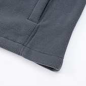 olcso Fleece és 3 az 1-ben dzsekik-Férfi Vjetrovka Planinarska jakna Planinarska jakna od flisa Tél Szabadtéri Termikus Polár zsekik Stétszürke Fekete Piros Sötétkék