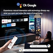baratos Boxes de TV-Novo dongle mini tv stick h96 max rk3518 2025, caixa de tv inteligente android 14, 2gb, 16gb, 8gb, wifi6 bt, 4k hd, reprodutor de mídia com voz do Google, controle remoto por giroscópio, decodificador