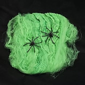 cheap Outdoor Decor-Halloween Spider Webs 1200 Sqft with 30 Fake Spiders Colorful Halloween Party Indoor and Outdoor Decorations Colored Stretch Cobwebs for Halloween Party Decorations Bar House