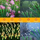 levne Zahradní osvětlení-2ks solární světluška zahradní světlo bublina rákos kymácející se trávník světlo pro terasu dvůr verandu garáž chodník sváteční krajinná dekorace