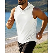 economico T-shirt e Canottiere da Corsa-Per uomo Canotta da corsa Canotta da palestra Senza Maniche Top Traspirante Asciugatura Rapida Leggero Allenamento in Palestra Tennis Golf abbigliamento sportivo Abbigliamento sportivo Tinta unita