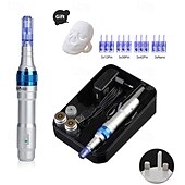 cheap Skin Care Tools-Wireless Dr Pen Ultima A6 Electric Derma Stamp Rechargeble Dermapen Microneedling For Skin Care Semi Permanent Tattoo Salon Beauty Device