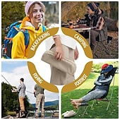 お買い得  荷物と旅行の保管-登山やハイキング用のポータブルスツール、キャリーバッグ付きの折りたたみ式スツール、釣り、旅行、地下鉄、電車、屋外の列用の軽量キャンプチェア