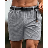 お買い得  ランニングショーツ-男性用 ランニングショーツ スポーツショーツ アウトドア レギュラー 高通気性 速乾性 ライトウェイト 弾性ある ショートパンツ 弾性ウエスト ブラック アーミーグリーン テニス ゴルフ ランニング M L XL XXL XXXL