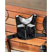 billiga Joggingärmar-Löparväst Vattenpaket Vätskeväst Armwarmers Reflekterande Vattentät Snabb tork Polyester för Maraton Camping Joggning