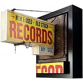 Недорогие Внутреннее освещение-Настенный светильник в стиле ретро для магазина пластинок, классический декор стены с виниловыми пластинками, светодиодный светильник в стиле ретро для комнаты, подарок коллекционеру пластинок для