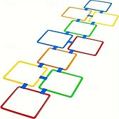 cheap Outdoor Activity-10pcs Jump Rope Block-Durable Plastic Suitable for Outdoor Fun and Agility Training in Backyard Garden and Park