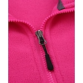 economico Fleece &amp; Giacche 3 in 1-Per donna Giacca da escursionismo Giacca in pile da escursionismo Inverno All&#039;aperto Termico Impermeabile Antivento Spesso Giacca in Pile Invernale Nero Giallo Rosa Rosso Blu Reale
