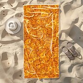 Недорогие Тонкие одеяла и пледы-мягкое и впитывающее пляжное полотенце - легкое, быстросохнущее, не оставляющее следов на песке, для пляжа, бассейна и путешествий
