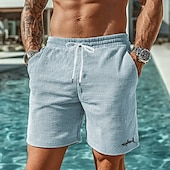 Χαμηλού Κόστους ανδρικό 3d sweat σορτς-Ανδρικά Ζώο Καρχαρίας Θαλάσσια πλάσματα Σορτς βάφλα Σορτς ιδρώτα Casual σορτς Μεσαία Μέση Μόδα Casual Διακοπές Τζόγκινγκ Προπόνηση Ελαστική μέση με κορδόνι Σορτς με τσέπες Σχεδιαστής Ρούχα
