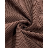 abordables Chalecos-Hombre Chaleco Vacaciones Fiesta Negocio Moda Casual Primavera Otoño Botones Bolsillo Poliéster Pana Cómodo Color sólido Recto 1 botón Escote en Pico Ajuste regular Marrón Oscuro Negro Azul Marino