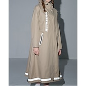 Недорогие Водонепроницаемые куртки-Жен. Куртка для активного отдыха Куртка для туризма и прогулок Дождевик На открытом воздухе Водонепроницаемость С защитой от ветра Быстровысыхающий Легкость Походная одежда Походная одежда Осень