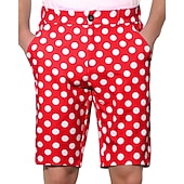billige arbeidsshorts-Herre Dress Shorts Burmuda shorts Arbeidshorts Lomme Geometrisk Komfort Pustende Knelengde utendørs Virksomhet Mote Fritid Svart Gul