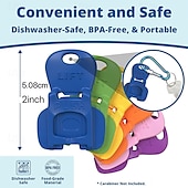 cheap Openers-Complete Cover Easy Tab Opener New and Improved 6PK Beverage Barricade 2.0, Colorful Drink Can Protector Cap for Soda, Beer, Coke Shields From Bugs, Bees, Dust at the Party, BBQ, Beach