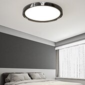 economico Lampade da soffitto con dimmer-Lampada da soffitto a LED minimalista ultrasottile, protezione degli occhi interamente in rame per camera da letto/corridoio