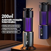 economico Repellenti per zanzare elettrici-Lampada antizanzare, trappola per mosche e insetti, lanterna da campeggio, timer USB, scaccia-zanzare elettrico, repellente per insetti da esterno.