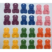 cheap Openers-Complete Cover Easy Tab Opener New and Improved 6PK Beverage Barricade 2.0, Colorful Drink Can Protector Cap for Soda, Beer, Coke Shields From Bugs, Bees, Dust at the Party, BBQ, Beach