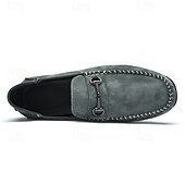 abordables Chaussures sans lacets &amp; mocassins-Mocassins en daim beige pour hommes avec boucle, légers et flexibles, parfaits pour une tenue de bureau décontractée, des soirées sociales et des journées de détente
