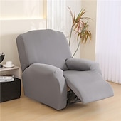baratos Cobertura de Sofa-Conjunto de capa elástica para sofá de 4 peças - capas funcionais para proteção de móveis de sala de estar