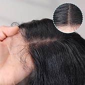 levne Syntetické paruky se síťkou-Syntetická krajková paruka Bouncy Curl Styl 12 inch Černá Střední část 13x4 krajka vpředu Paruka Dámské Paruka Černá