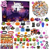 billiga Halloweenmask och rekvisita-Halloween mochi squishy leksaker med presentask mini kawaii mochi squishy leksak stresslindrande ångestpaket för barn festgåvor halloween miniatyrer halloween godispåsar presenter
