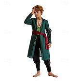 abordables Disfraces de anime-Aventurero del océano Pirata Pirata del Sombrero de Paja Animé Accesorios Disfraz Trajes De Cosplay Víspera de Todos los Santos Carnaval Rendimiento Disfraces educativos Disfraces para eventos