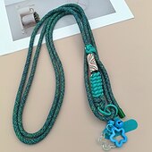 economico Lanyards e cinturini da polso per telefono-Nuovo telefono cellulare con ciondolo a forma di cartone animato, corda per appendere tracolla regolabile, etichetta stampata da donna, corda per appendere all&#039;aperto, viaggio, arrampicata, corda