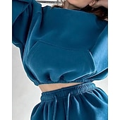 abordables Chándales-Mujer Tracksuit Pantalones Deportivo Pantalones de chándal Encaje Bolsillo Color sólido Trajes de Yoga Otoño Magenta Negro Gimnasio Ropa Deportiva Corriendo Mantiene abrigado Resistente al Viento