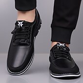 cheap Semi-Formal-Men&#039;s Beige and Black Athletic Sneakers with Elastic Lace-Up Design and Cushioned Sole – Comfortable and Stylish Sports Footwear for Casual Wear, Running, and Outdoor Activities