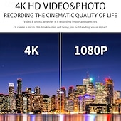 preiswerte Digitalkamera-hochauflösende Digitalkamera 1500 mAh 16-facher Zoom optional Retro 2,8 Zoll Klappbildschirm 64 Megapixel 4K HD-Video Weiß Schwarz Silber für Freund und Freundin