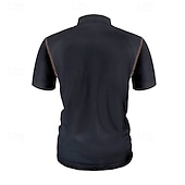 cheap Waffle Knit Tee-Men&#039;s T Shirt Henley Shirt Tee Short Sleeve Shirt Short Sleeve Henley Summer Spring Patchwork Fashion Designer Basic Buttons Pocket Vacation Street Going out Black White Navy Blue Top Tee for Men