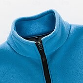 preiswerte Westen-Herren Wanderweste Wanderfleeceweste Ärmellos Weste Außen Thermowarm Winter Reißverschluss Polyester Schwarz Armeegrün Rot Angeln Klettern Camping / Wandern / Höhlenforschung