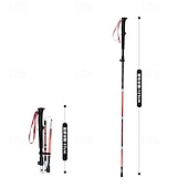 cheap Camping Accessories-Walking Stick Trekking Poles Collapsible Hiking Poles - Carbon Fiber, Trekking Sticks, Antishock and Quick Lock System, Telescopic, Collapsible, Ultralight